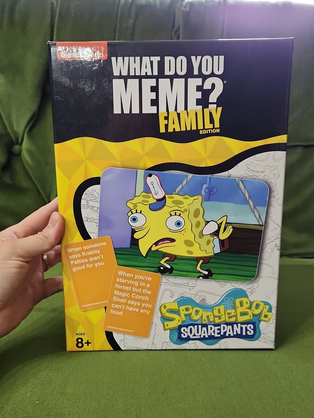 What Do You Meme? Family Edition SpongeBob